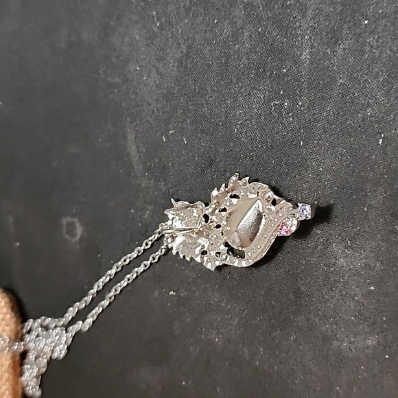 Unicorn tear drop Necklace - Picture 3 of 5